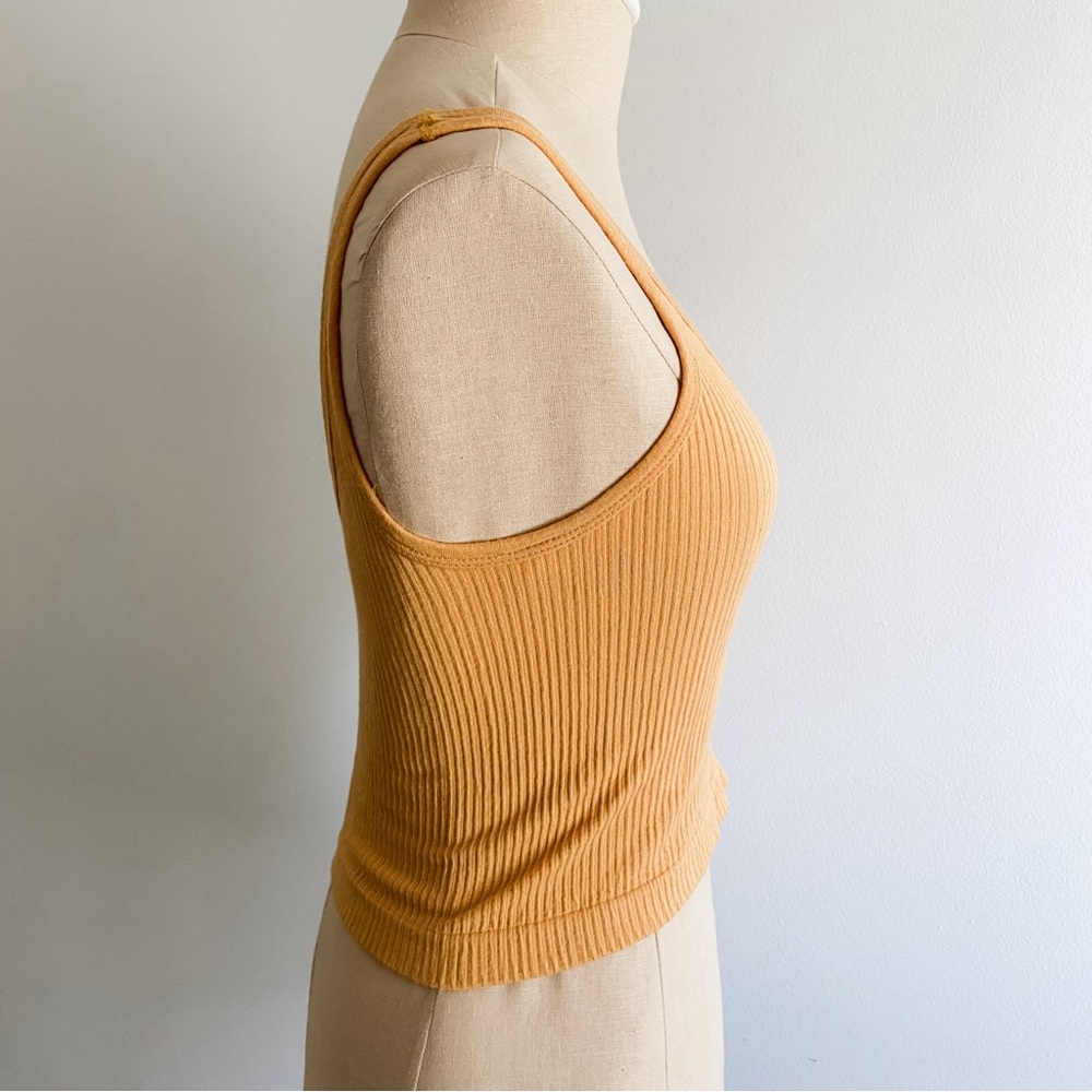 Out From Under Ribbed Cropped Tank Top - Picture 3 of 8